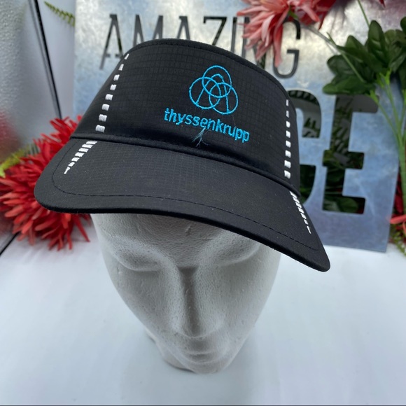 Capamerica Golf Thyssenkrupp Black Visor